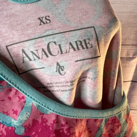 ANA CLARE Chantilly Rebecca Ruffle Sleeveless Dress Size Xs - Picture 4 of 5